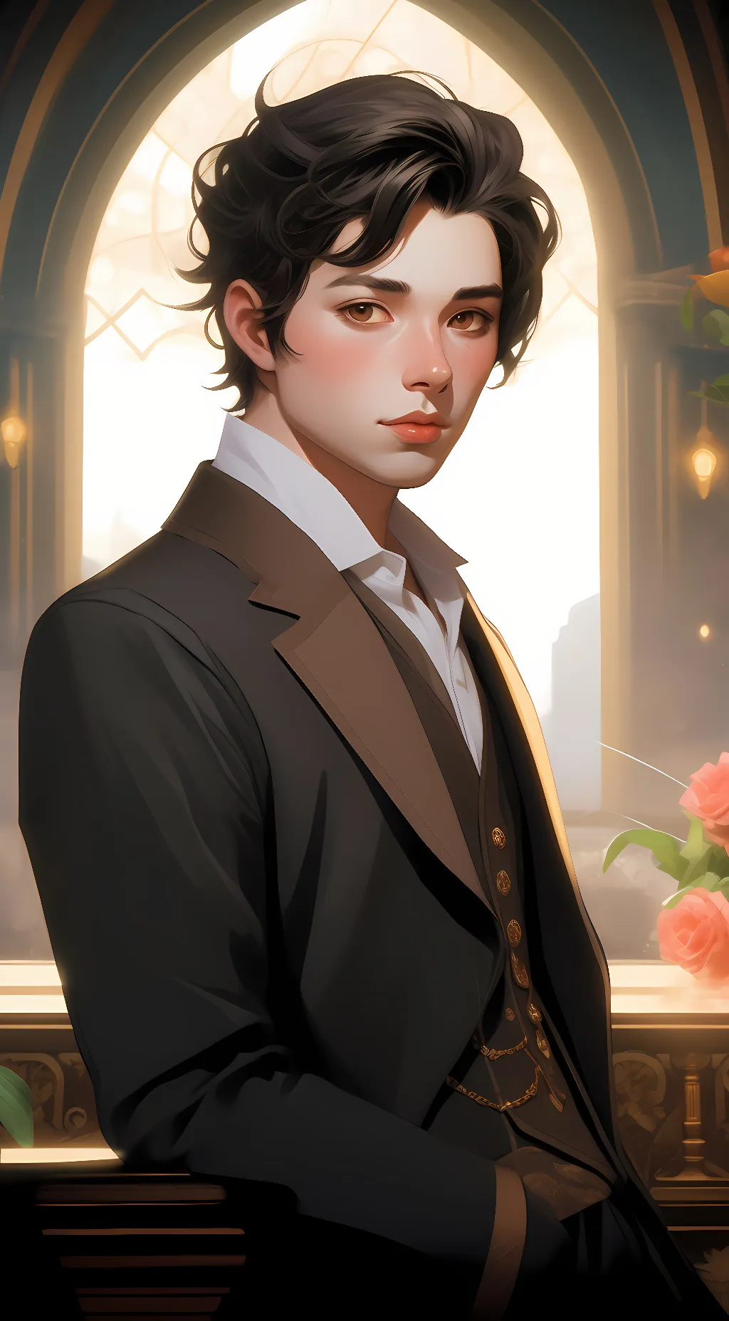 ai character: Wishna Ouen background