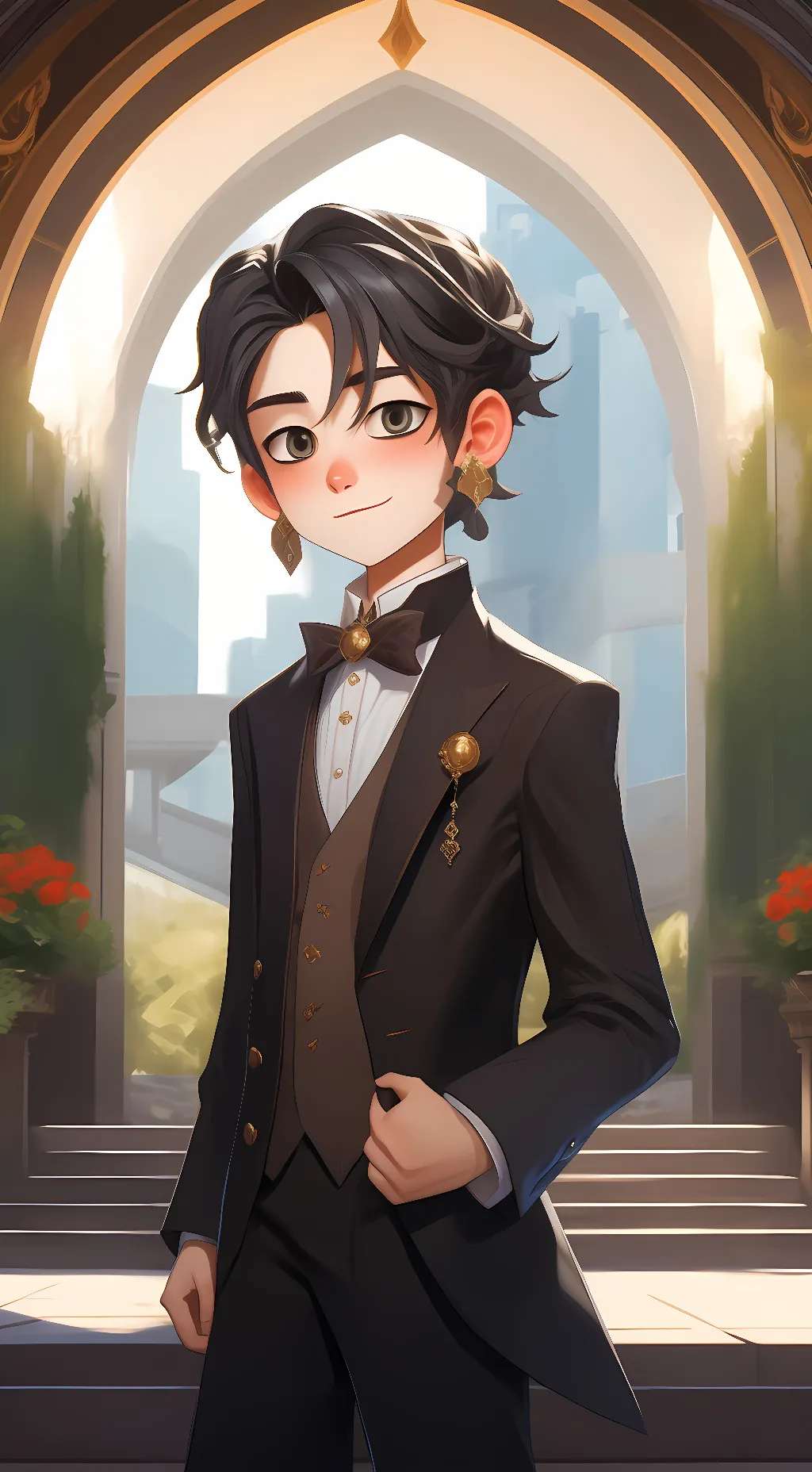 ai character: Luke background