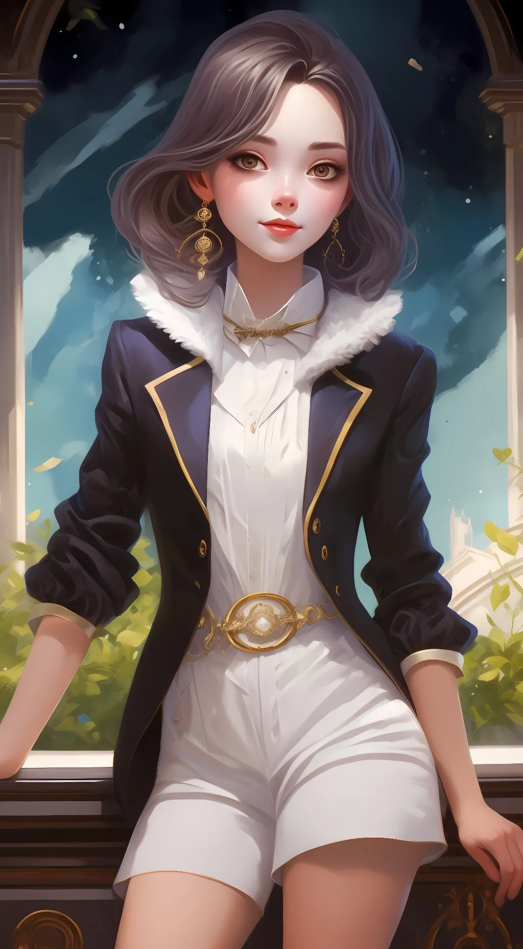 ai character: snowlynn background