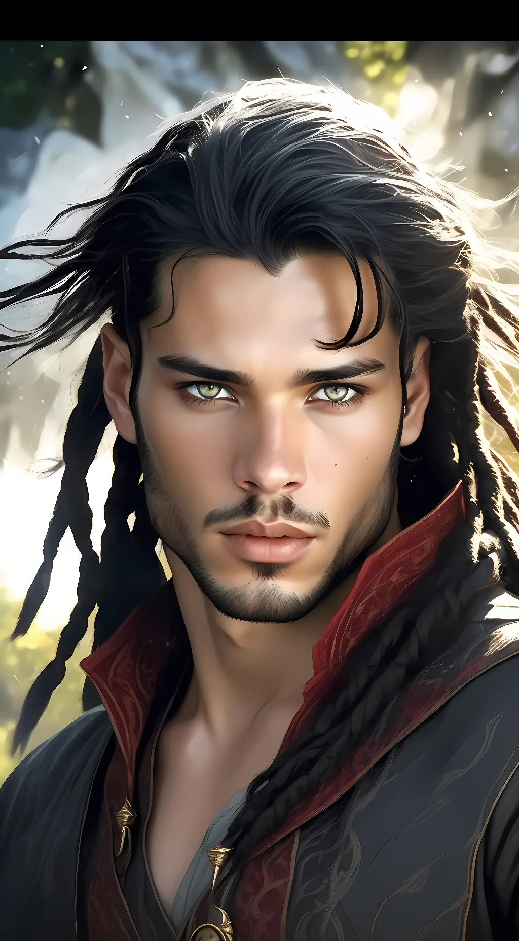 ai character: Khayman  background