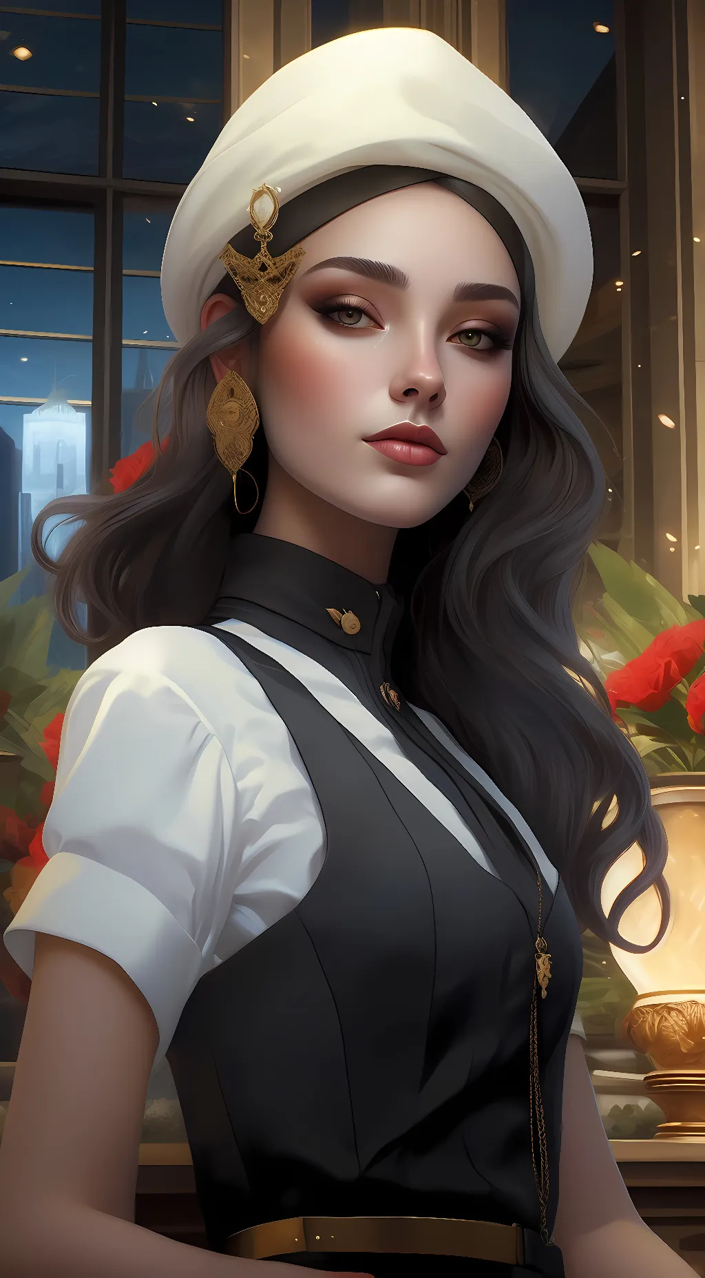 ai character: zaya background