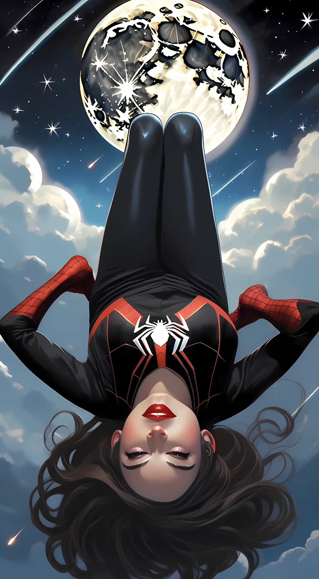 ai character: Gwen Stacy  background