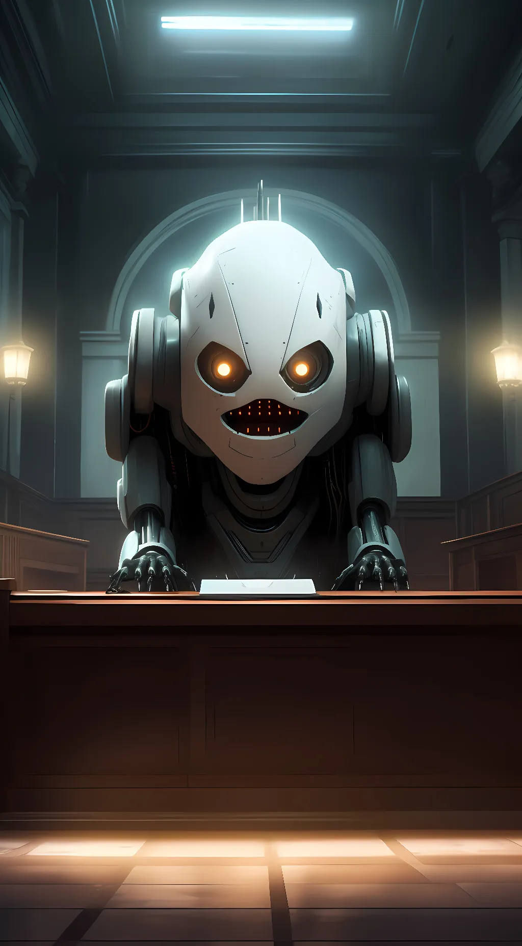 ai character: AI attorney background