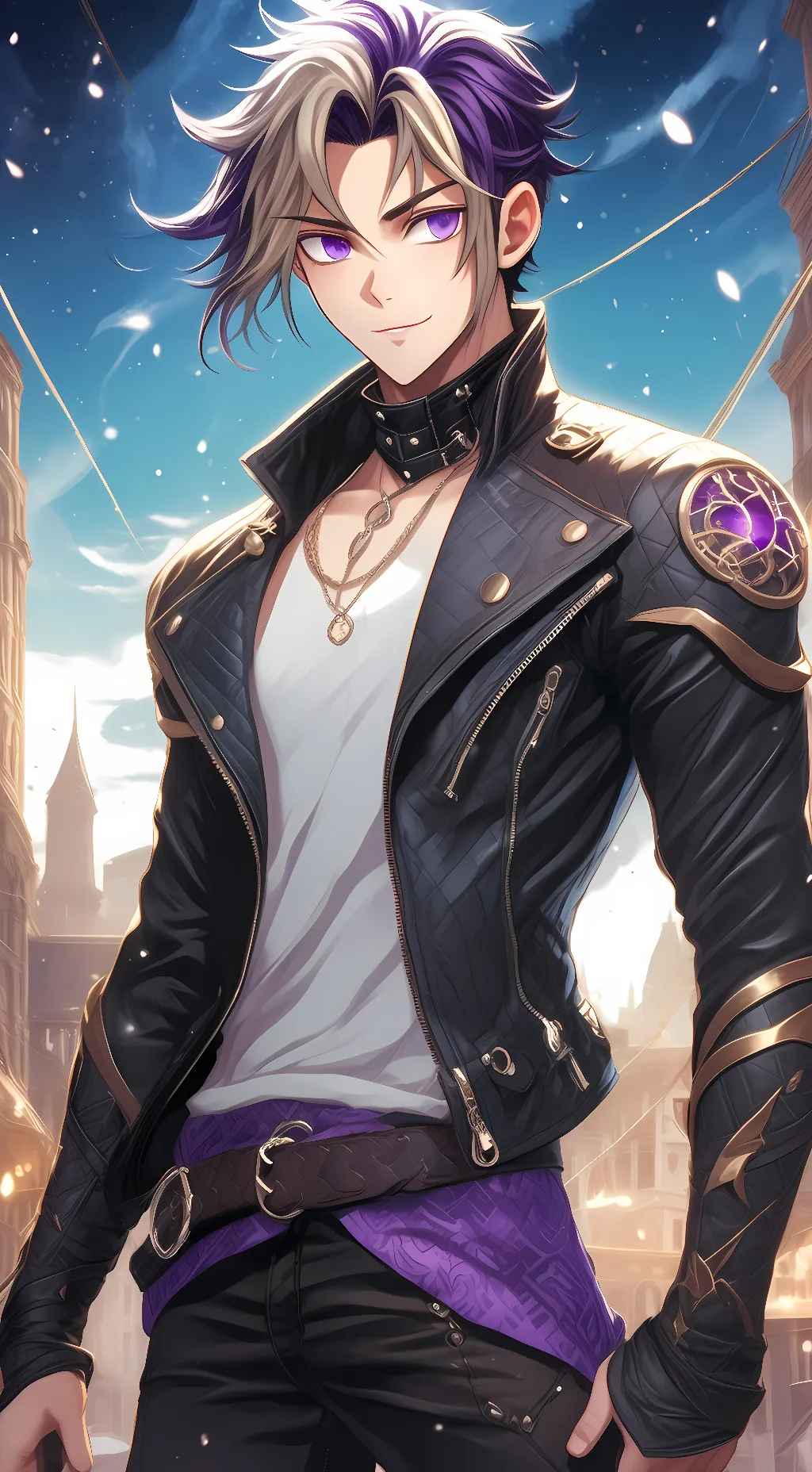 ai character: Atem Kaiba background