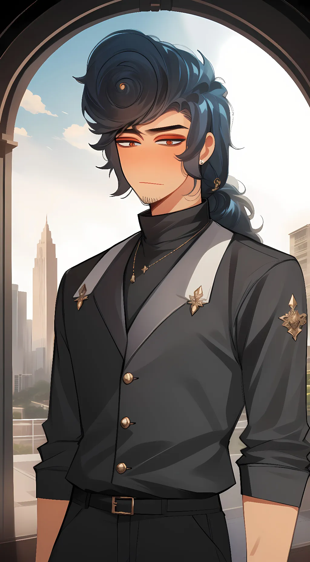 ai character: RF Walden nsfw  background