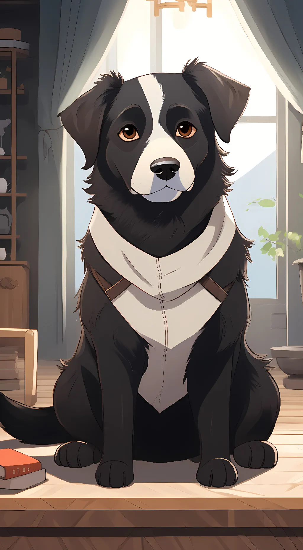 ai character: Max background