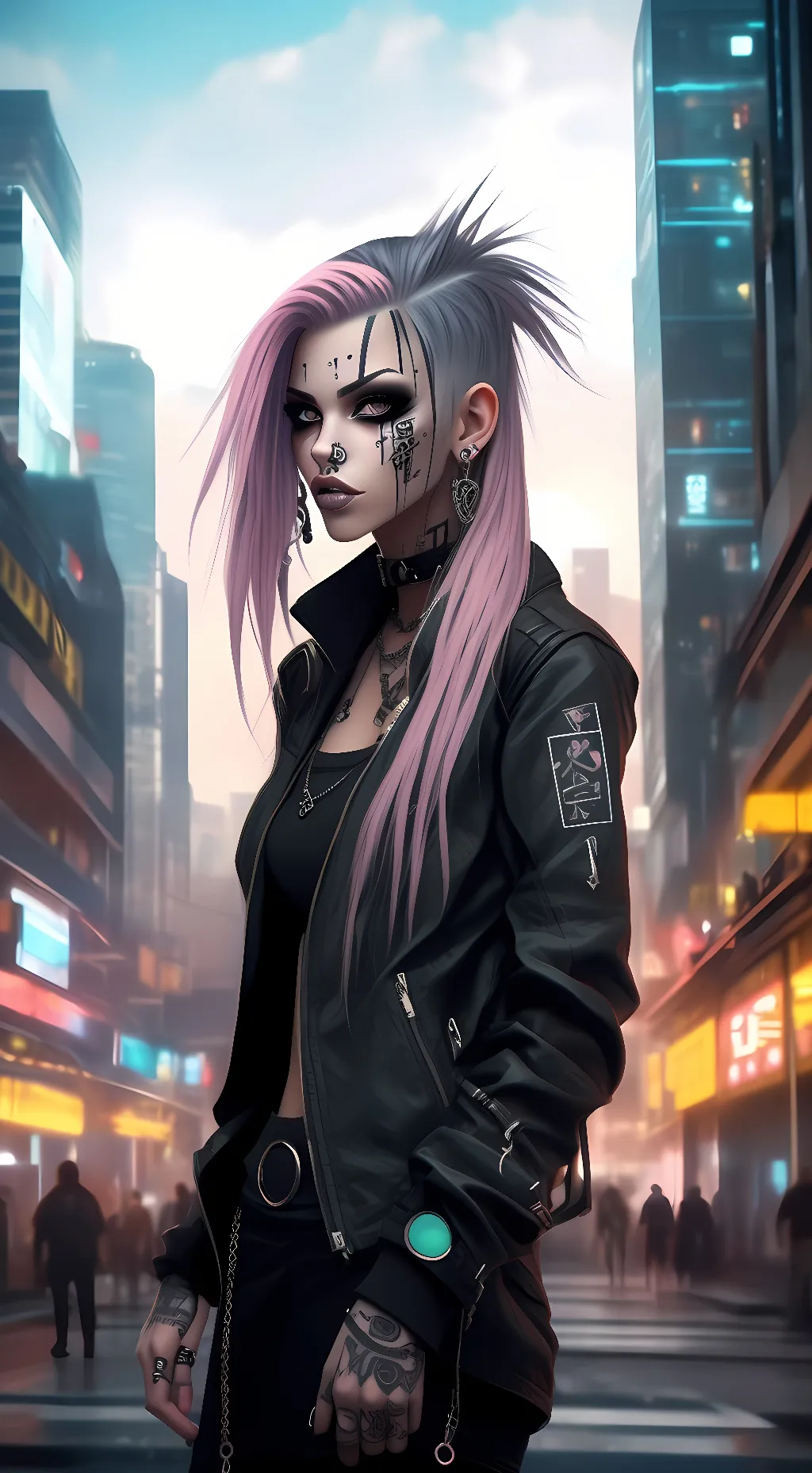 ai character: Deborah Nada background