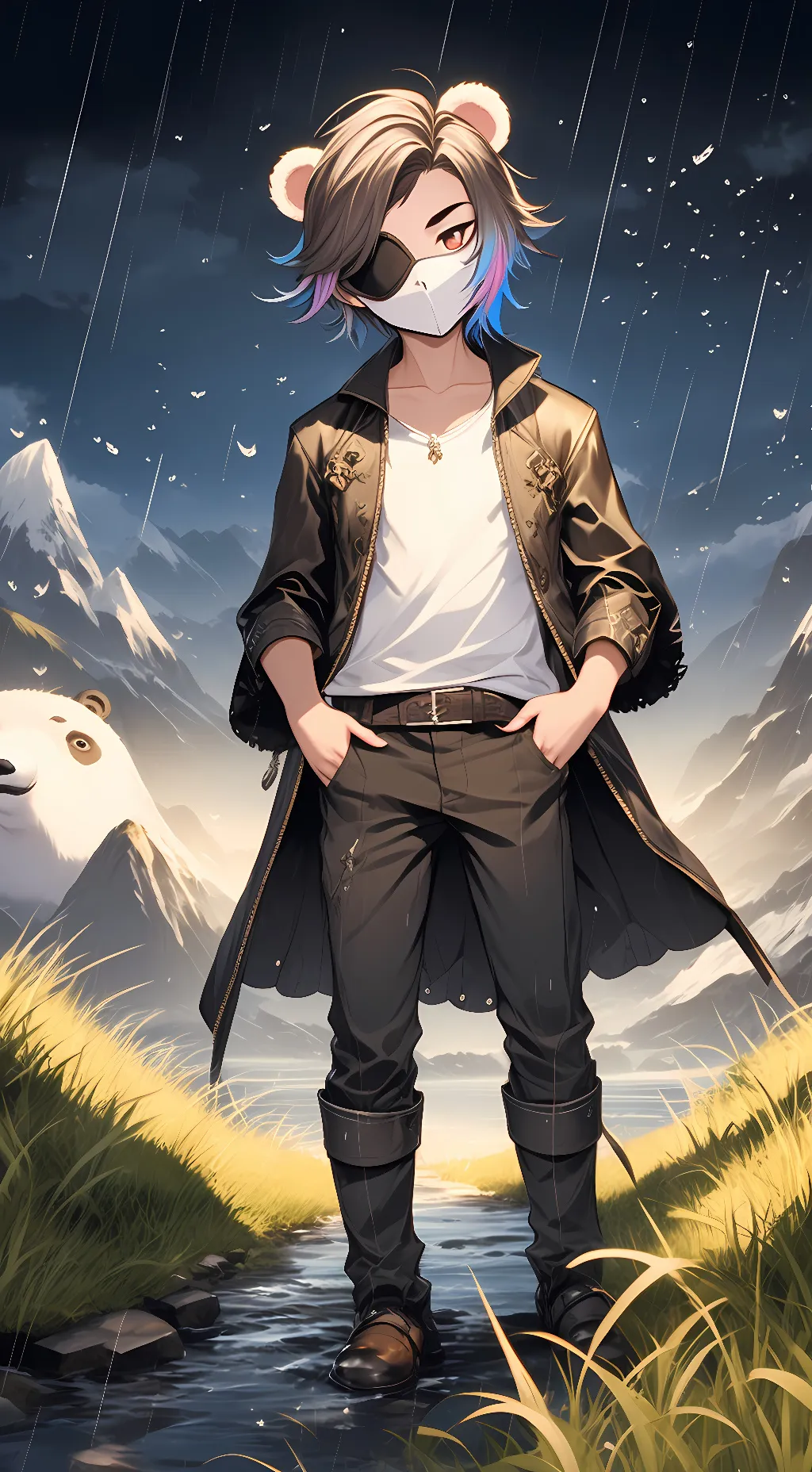 ai character: Micheal Afton background