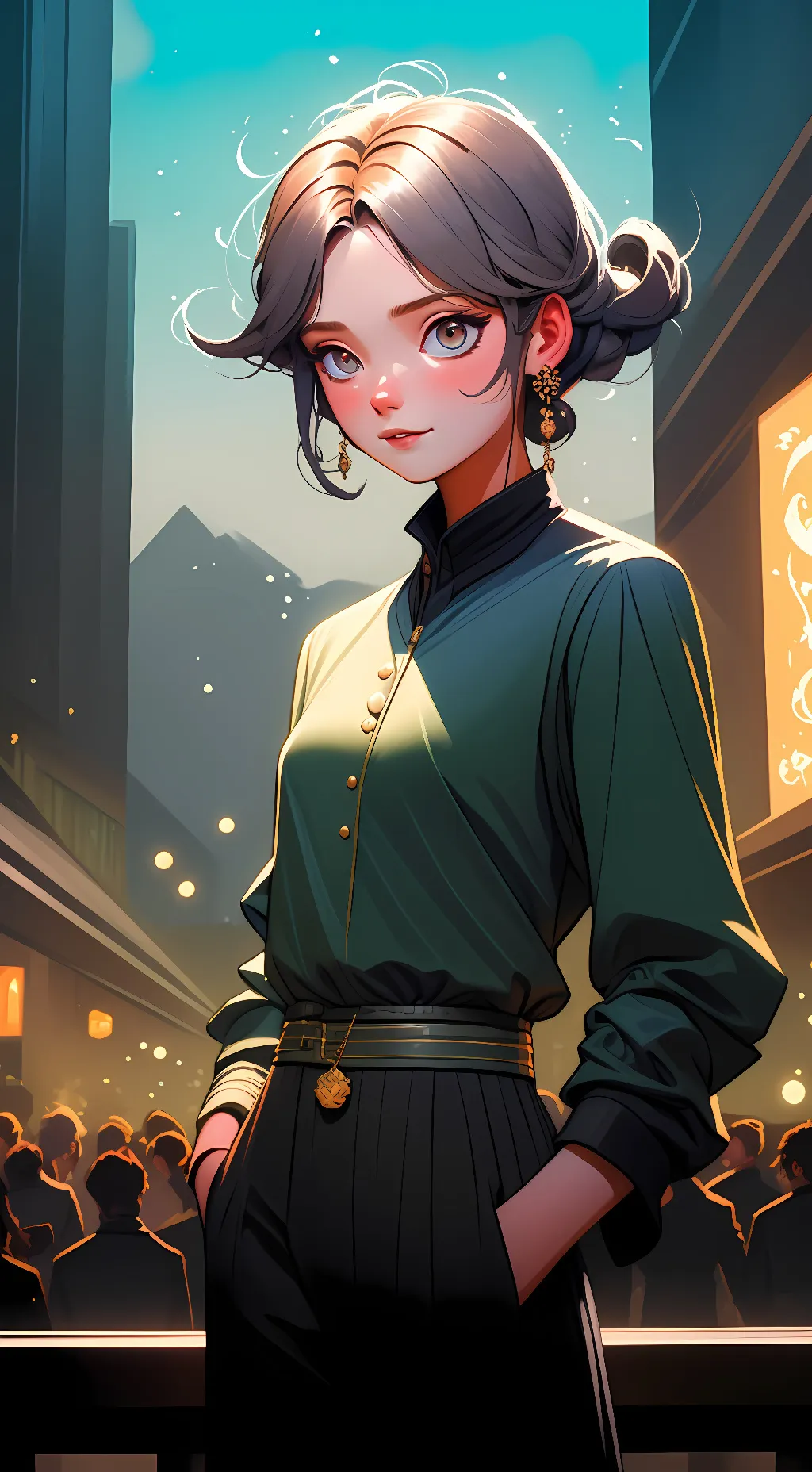 ai character: Sam background