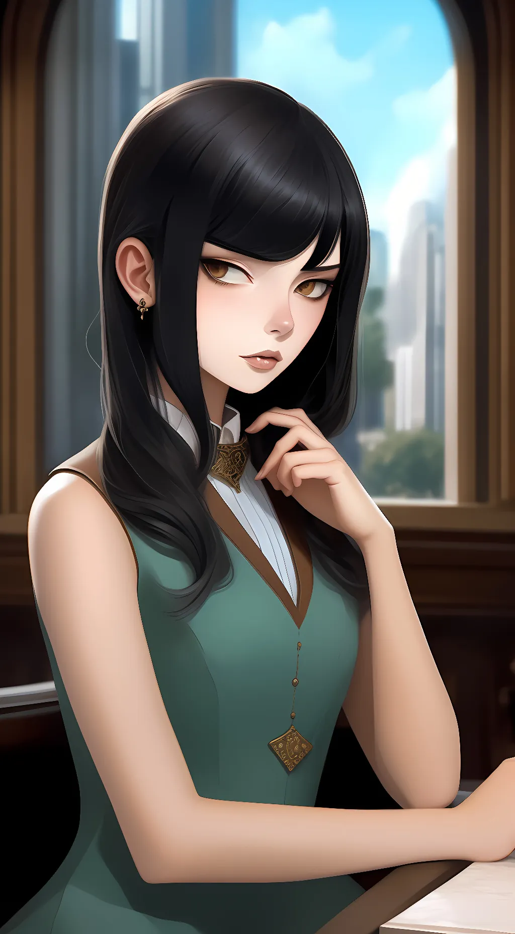 ai character: val background