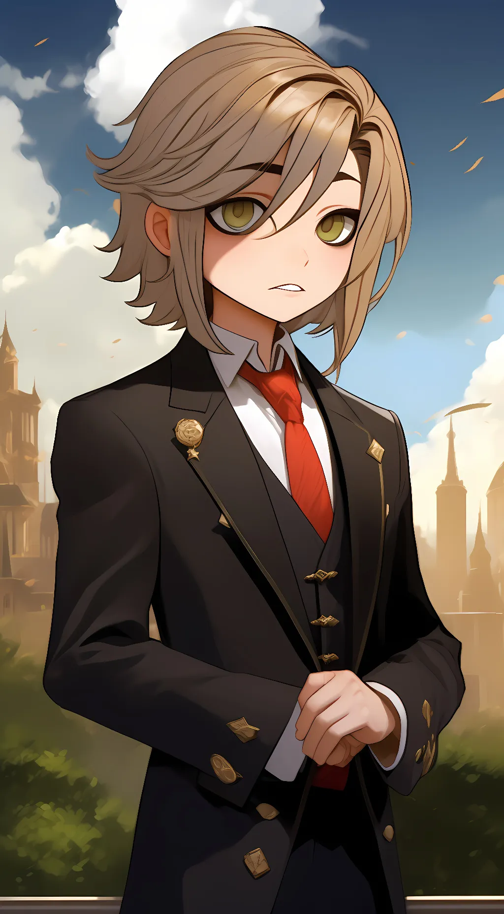 ai character: Damian background