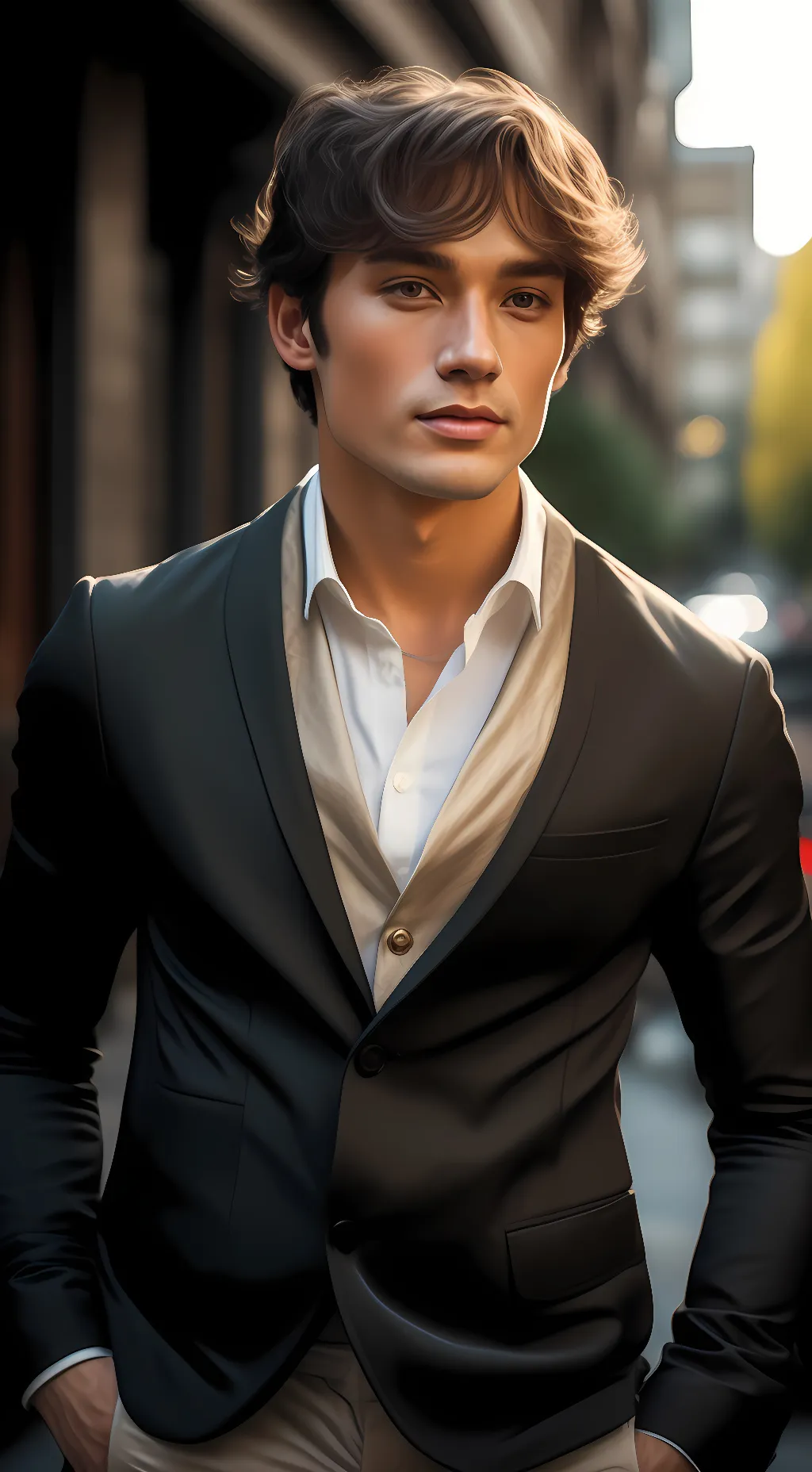 ai character: Dylan  background