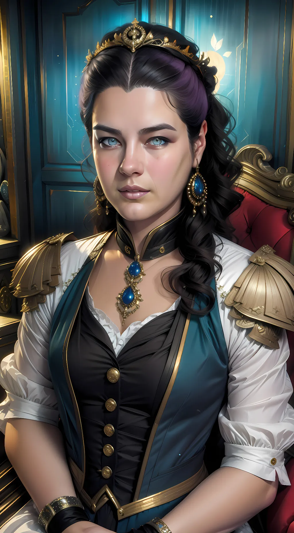 ai character: Lady Slap background