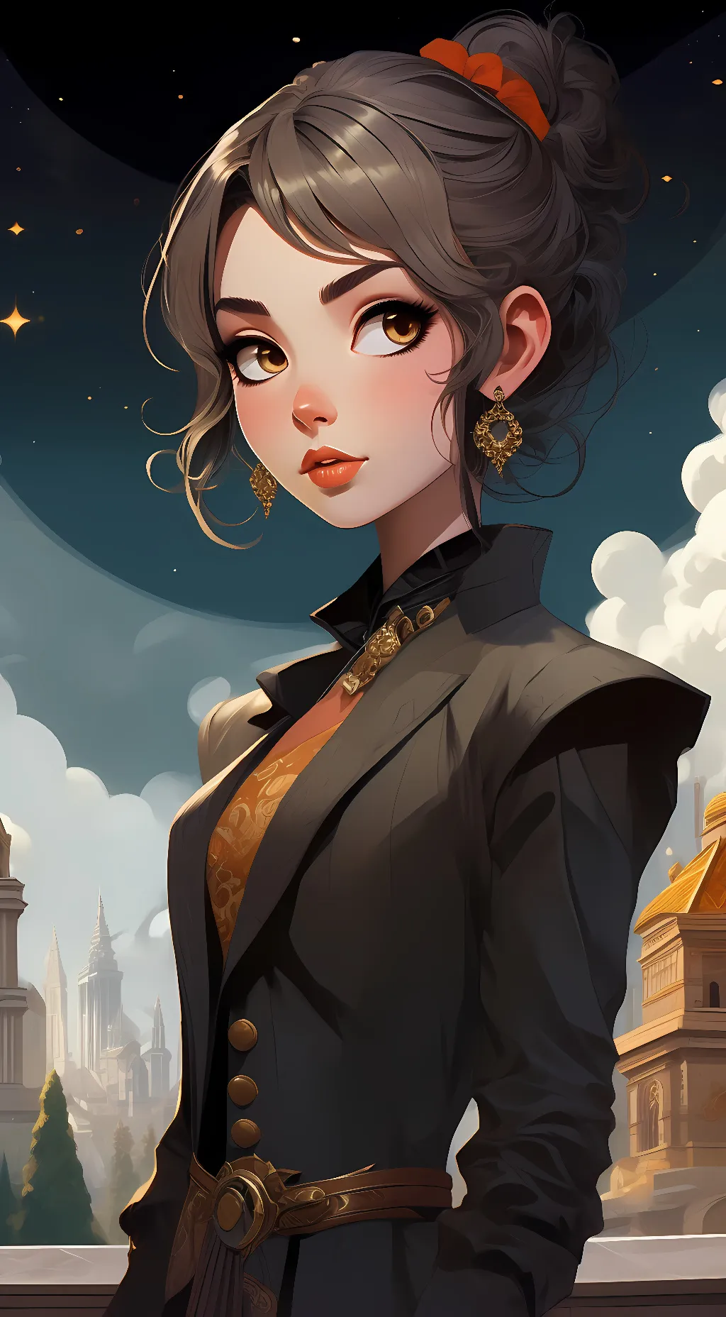 ai character: Ash background