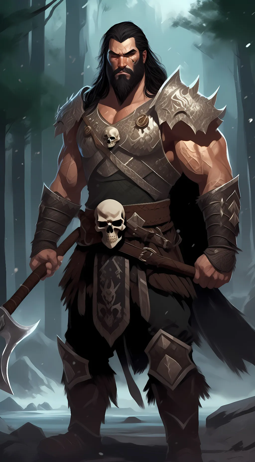 ai character: Strut background