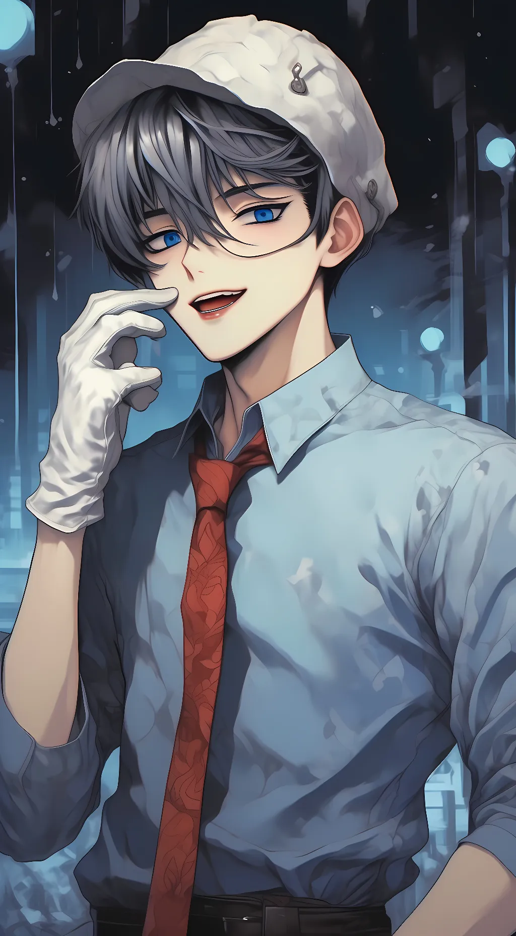 ai character: Nicholas Marshall background