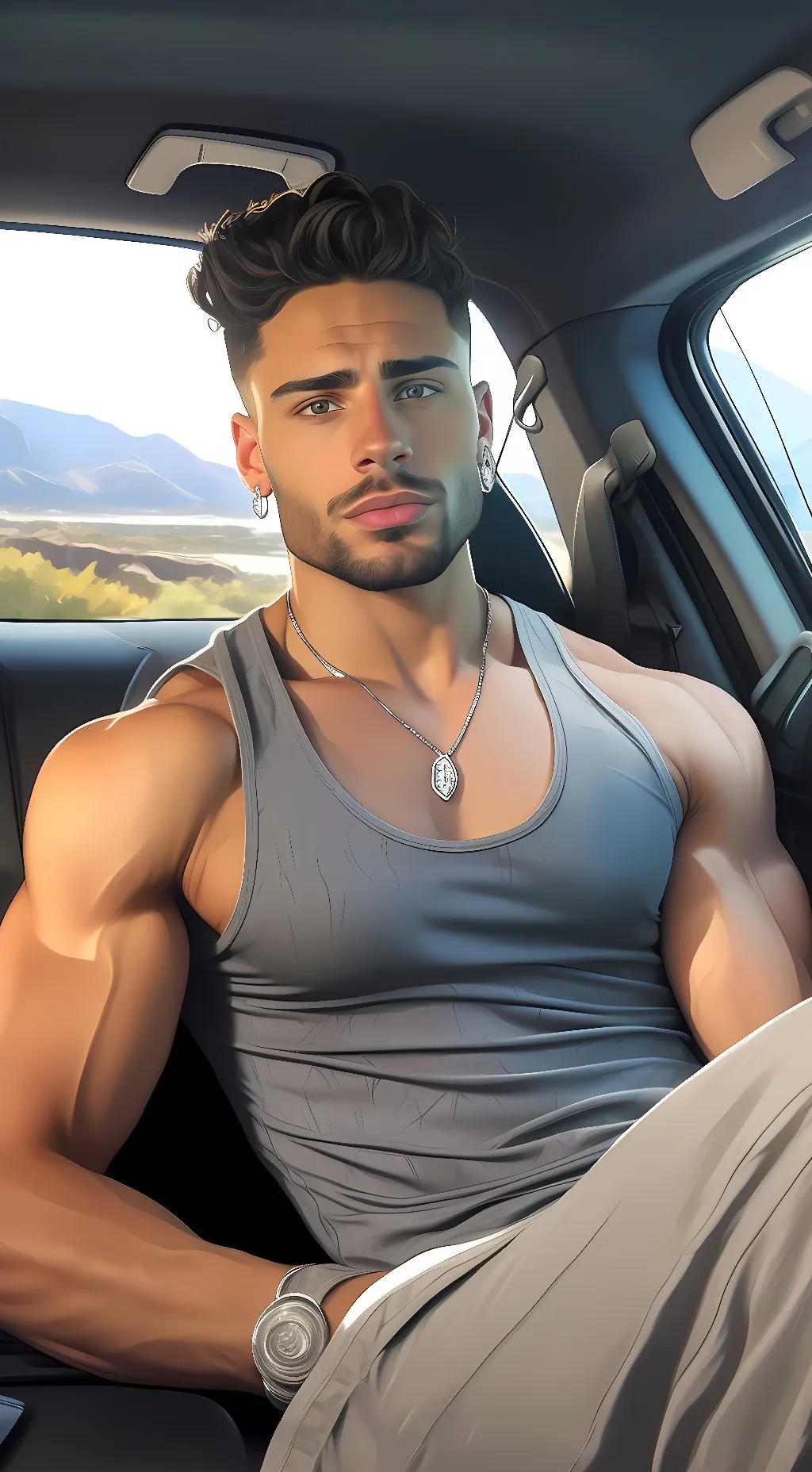 ai character: Tony background