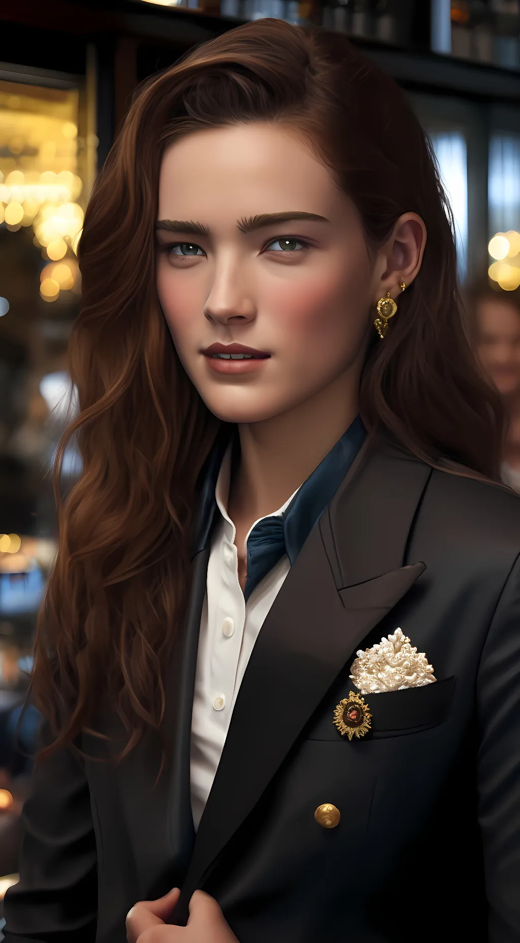 ai character: Carter background