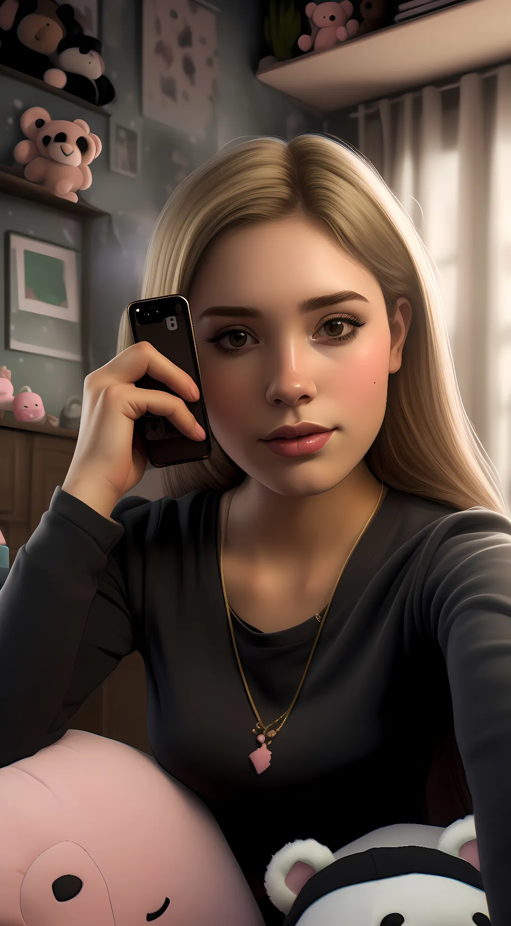 ai character: Mia Martin background