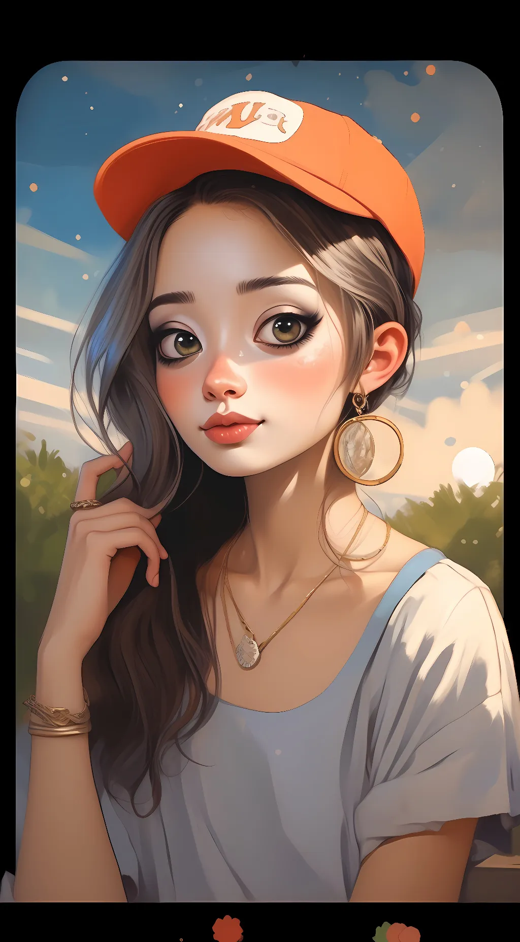 ai character: Victoria  background