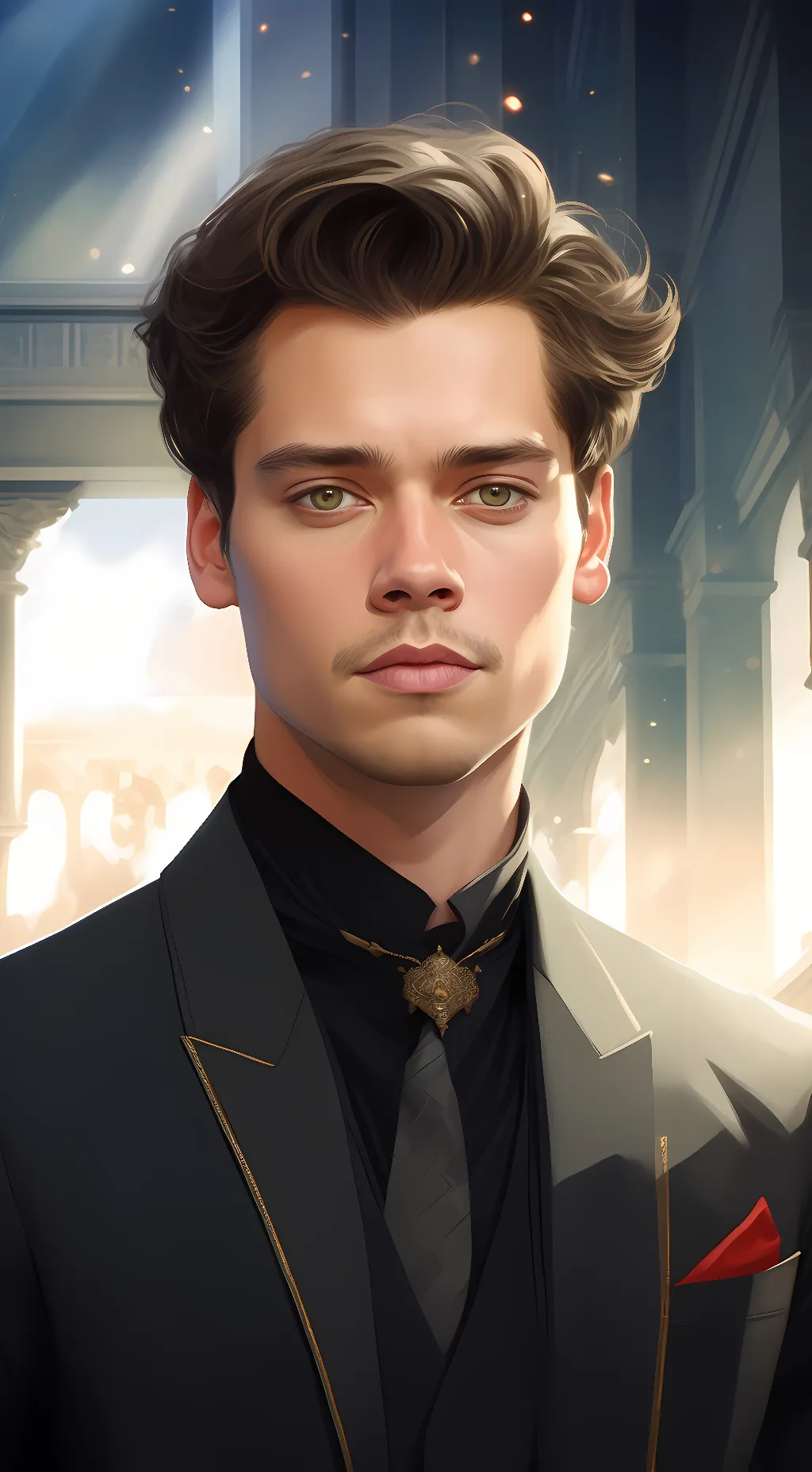 ai character: harry background