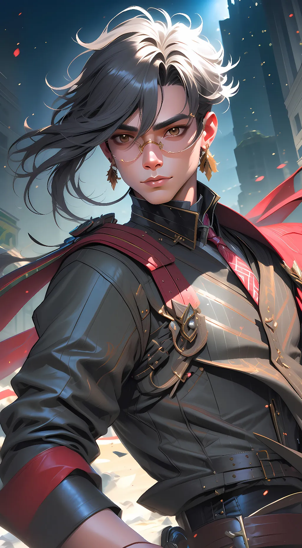 ai character: dabi background