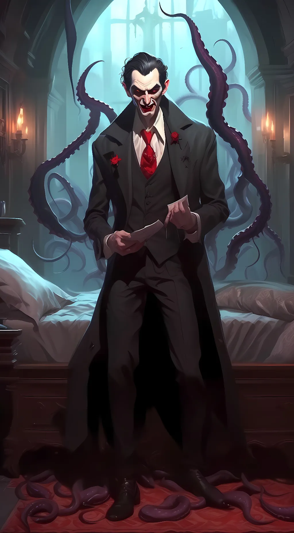 ai character: Hampton  background