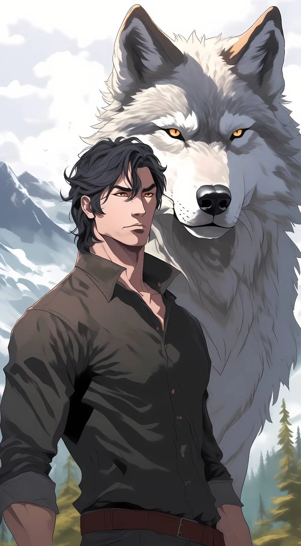 ai character: Frost background