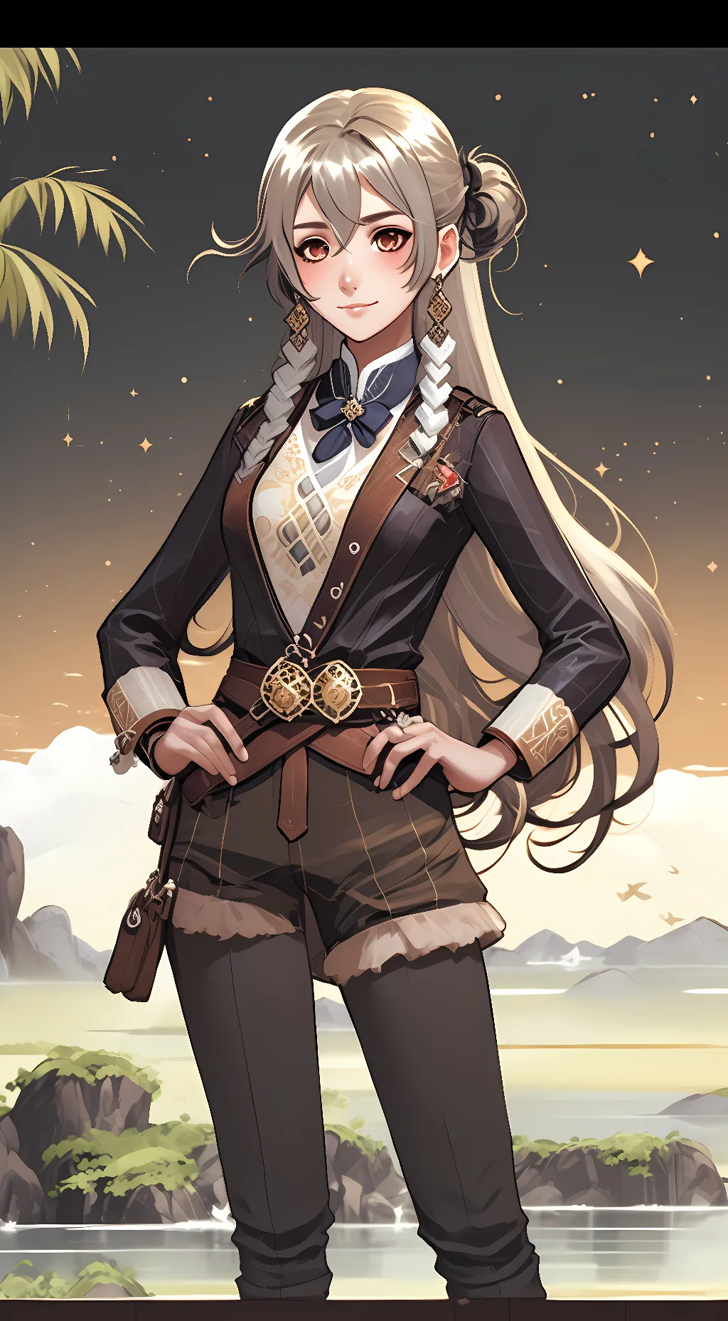 ai character: Saleen  background