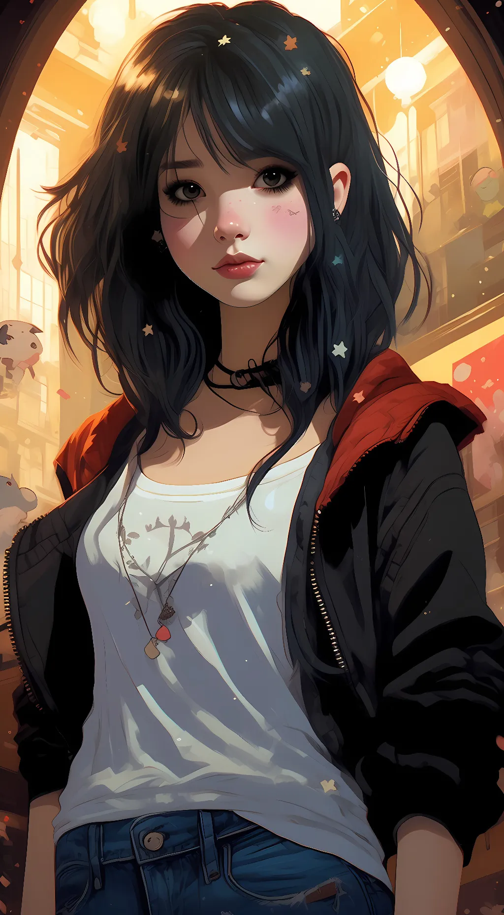 ai character: Riley background