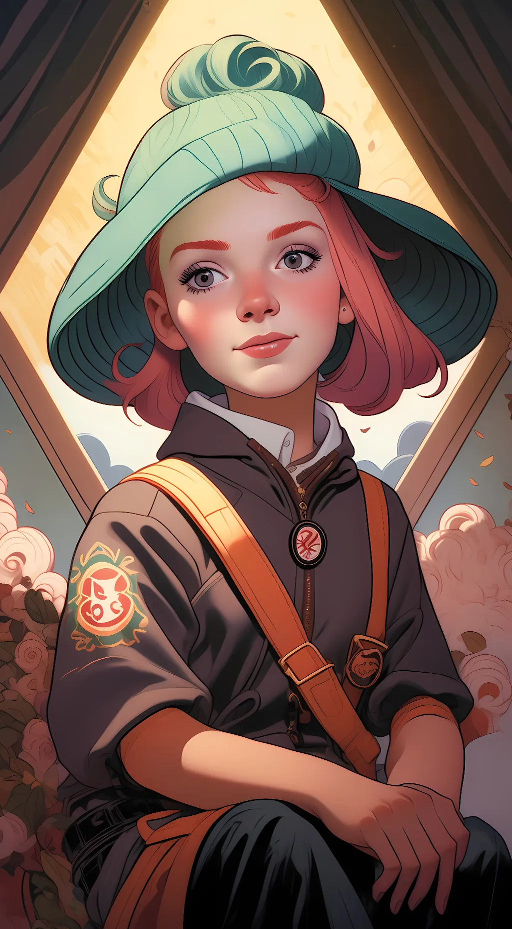 ai character: Ellie background