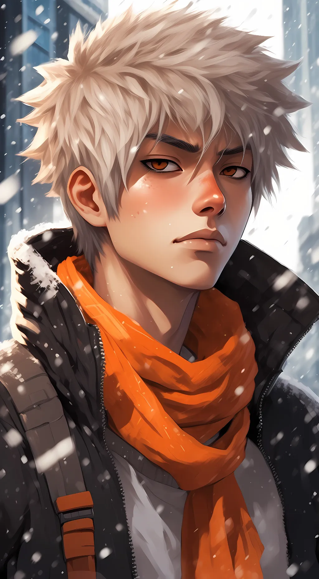 ai character: bakugo background