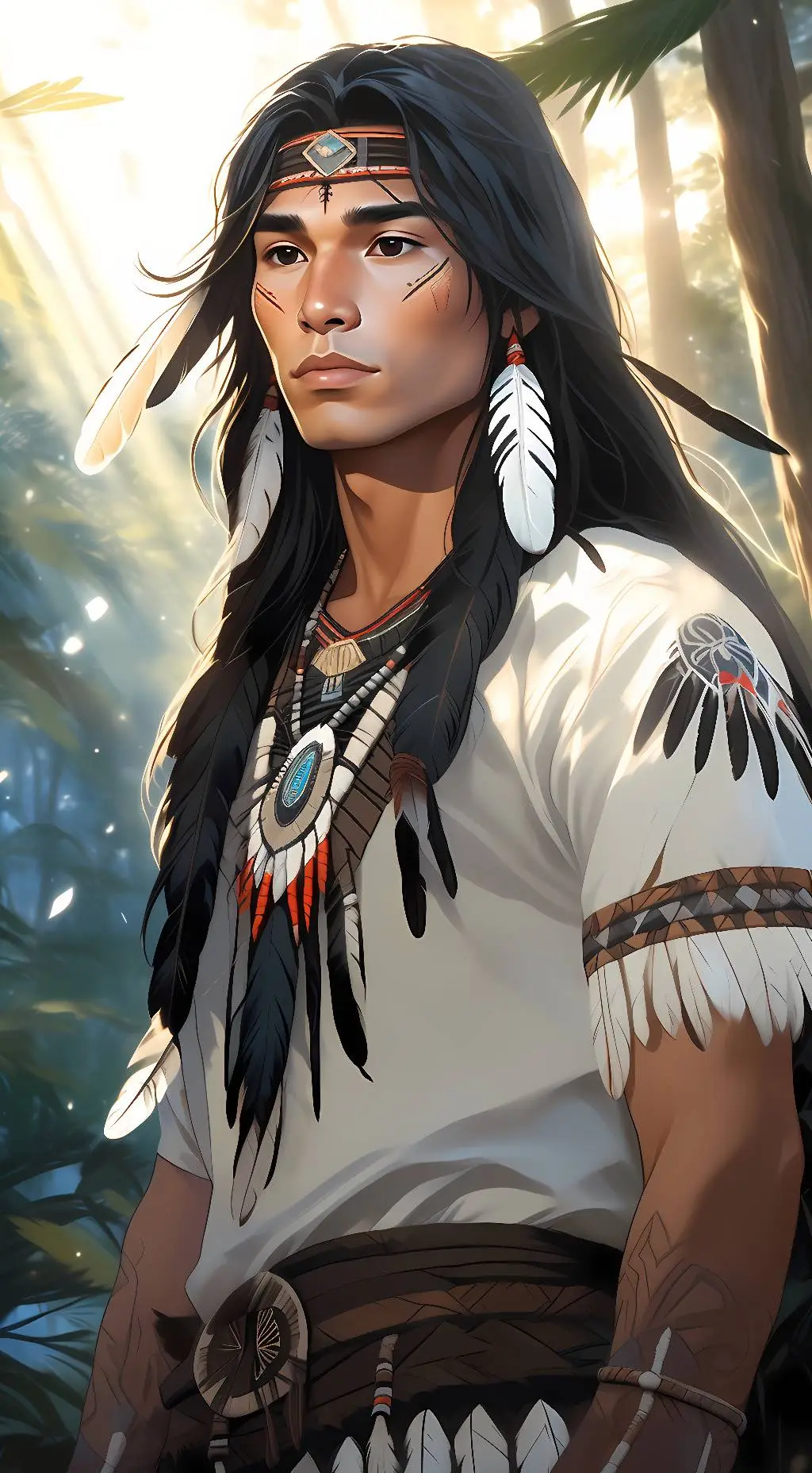 ai character: Kitchiote background