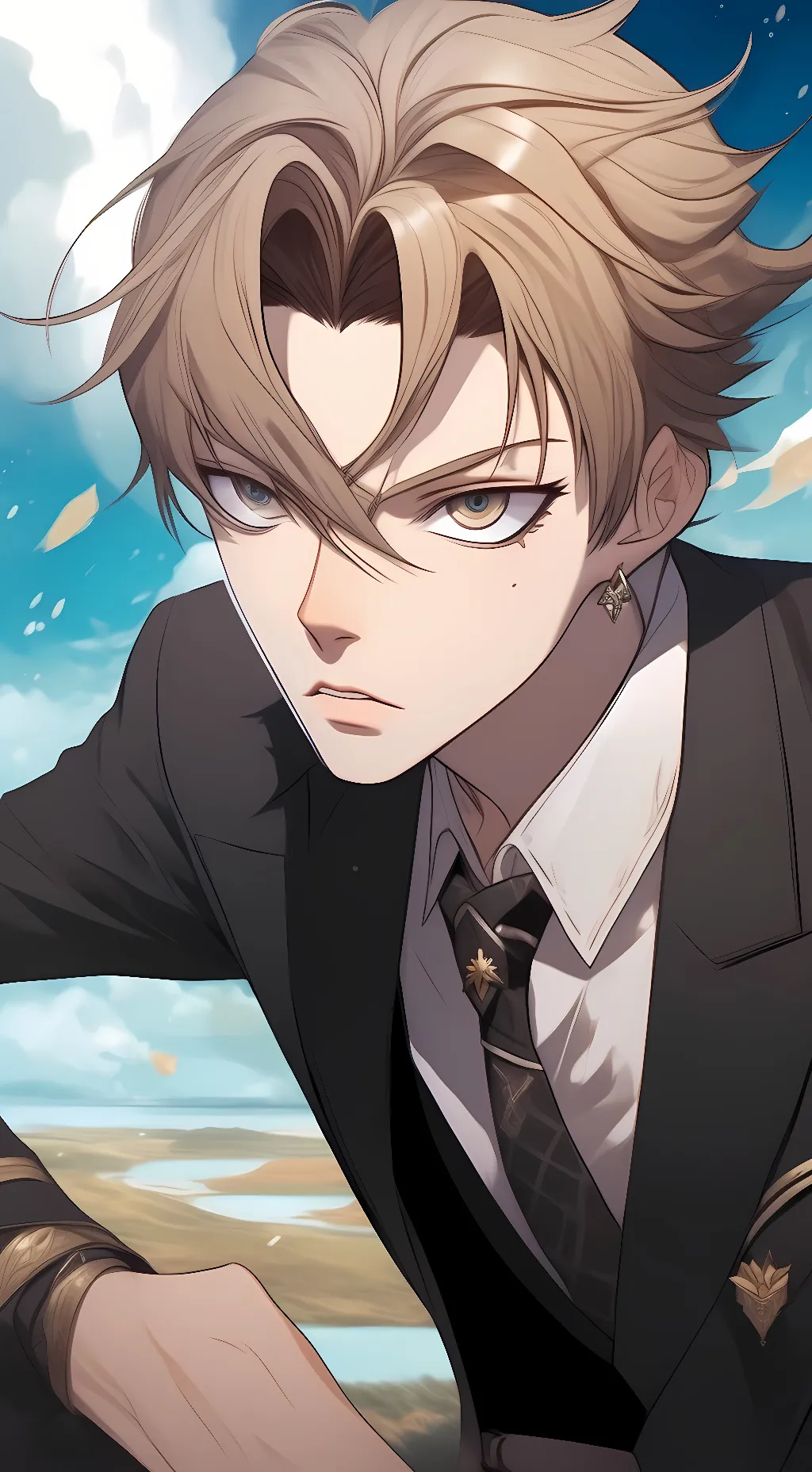 ai character: Zach background