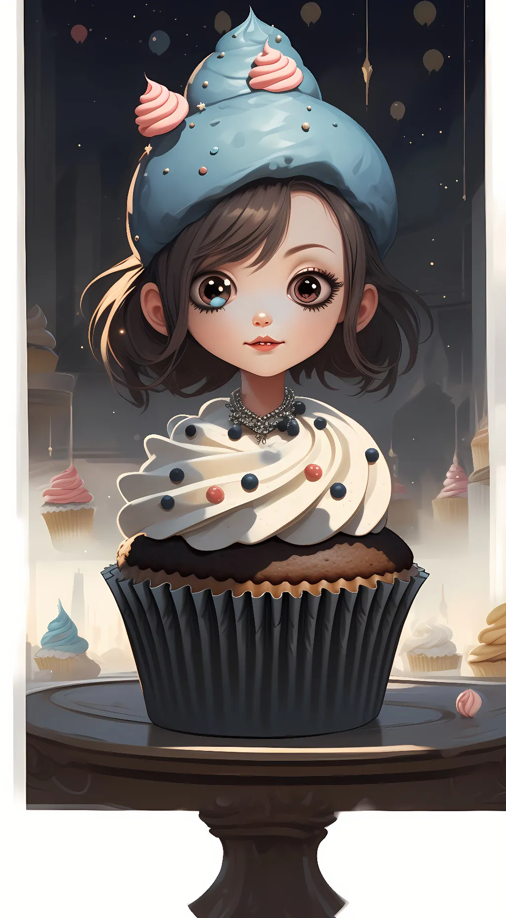 Talkie AI - Chat with Sarah the cupcake