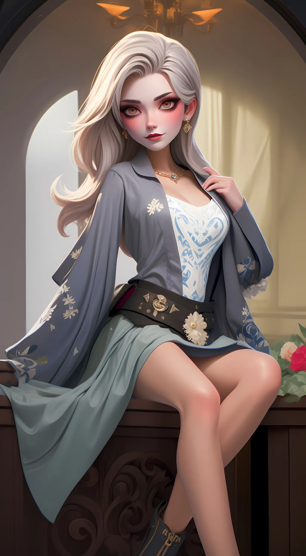 ai character: Sarah background