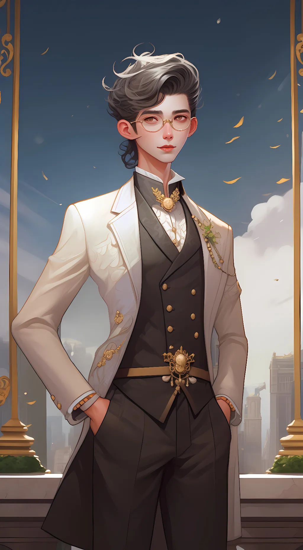 ai character: Zack background