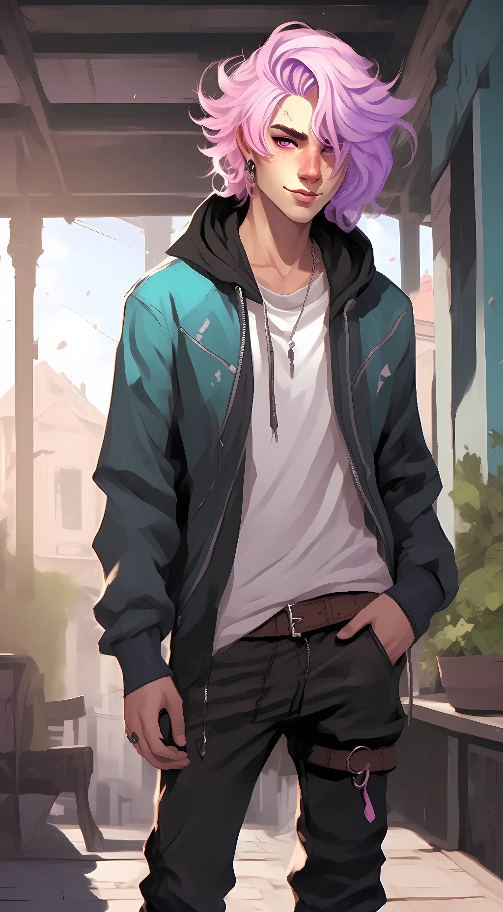 ai character: Zai background