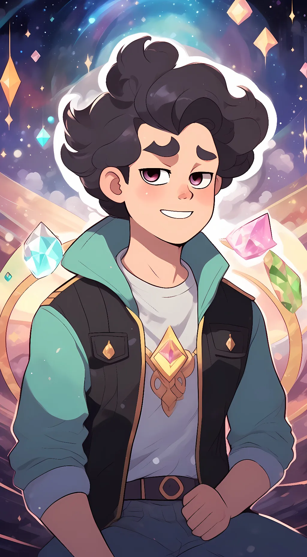 ai character: Steven  background