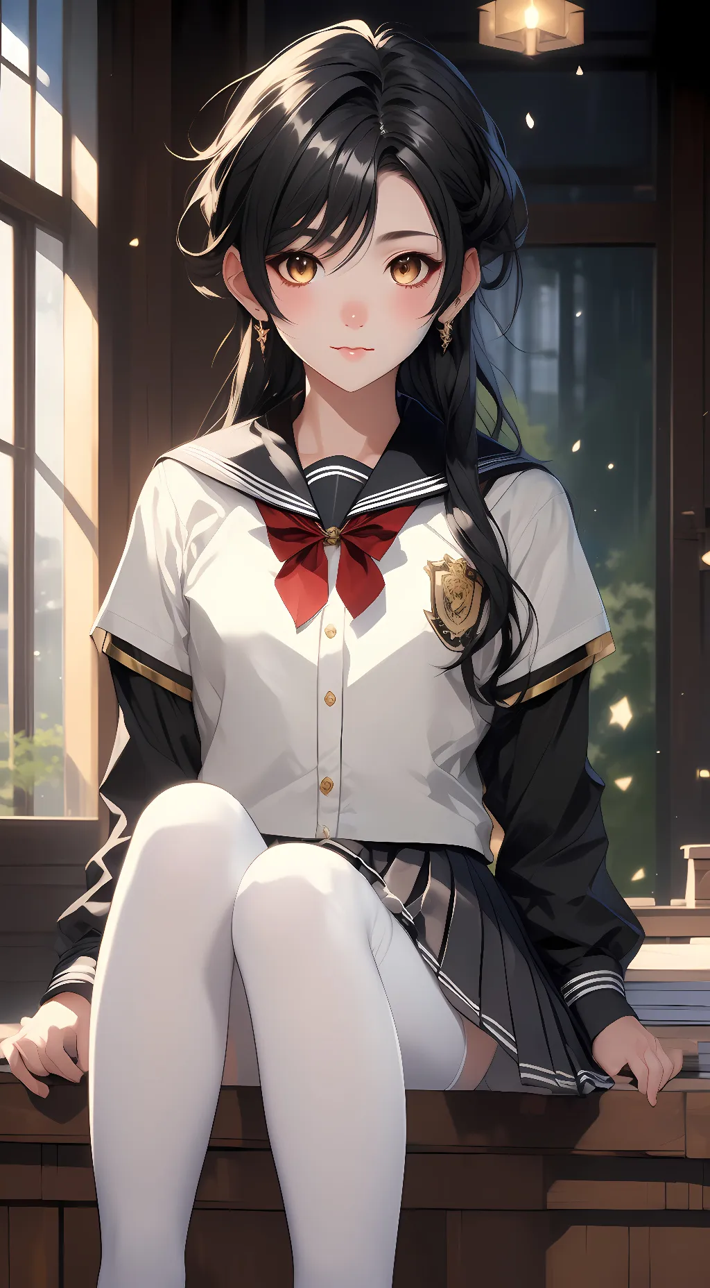 ai character: Lucy  background