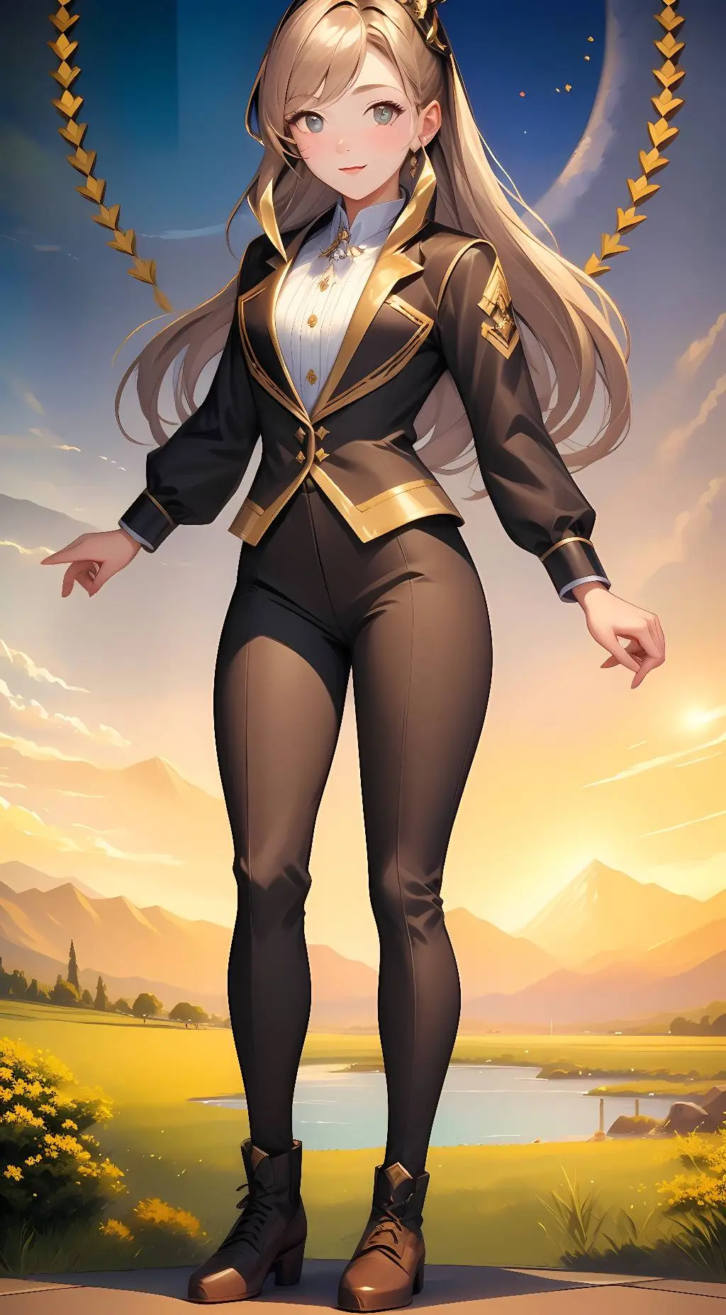 ai character: sticky background