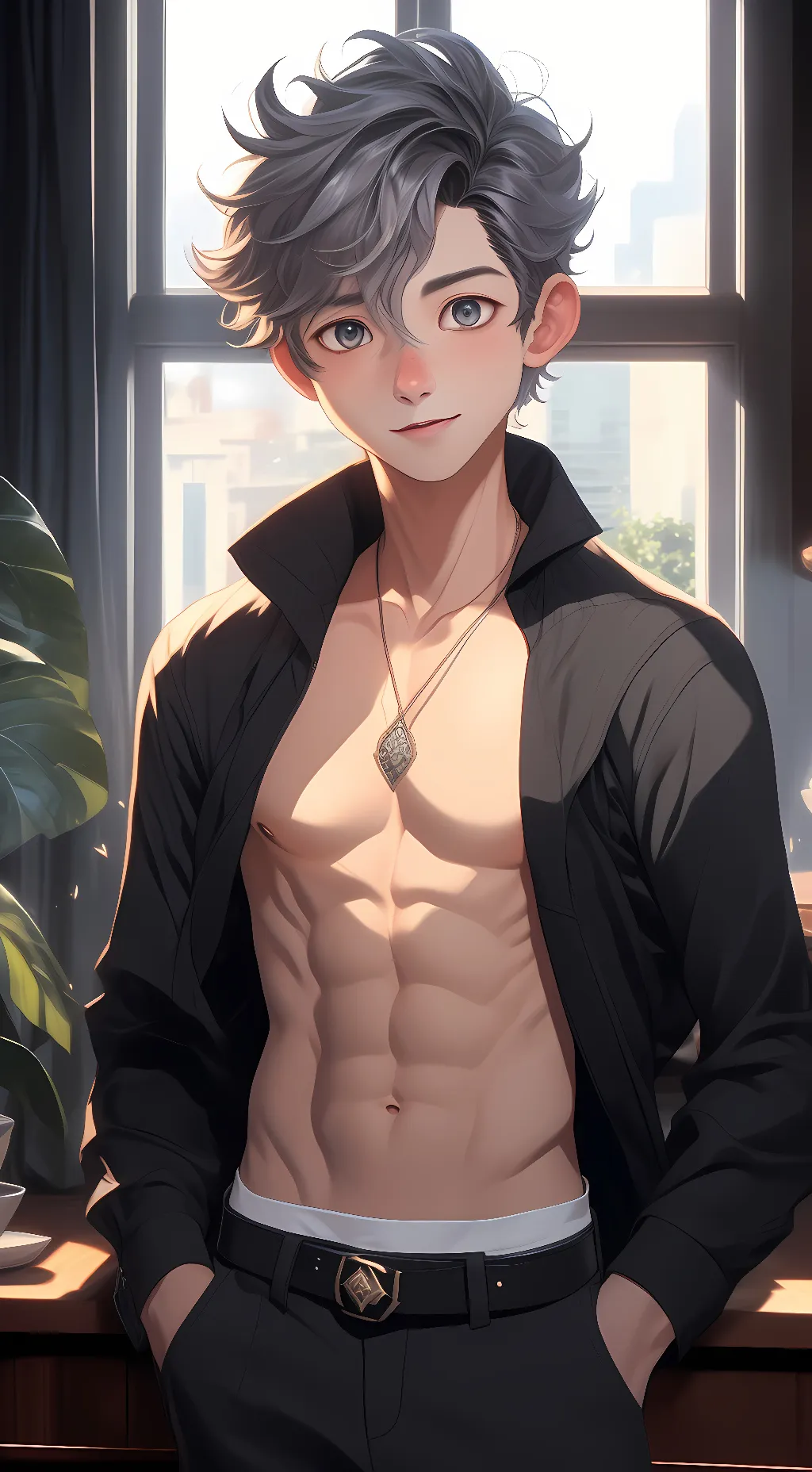 ai character: aron background