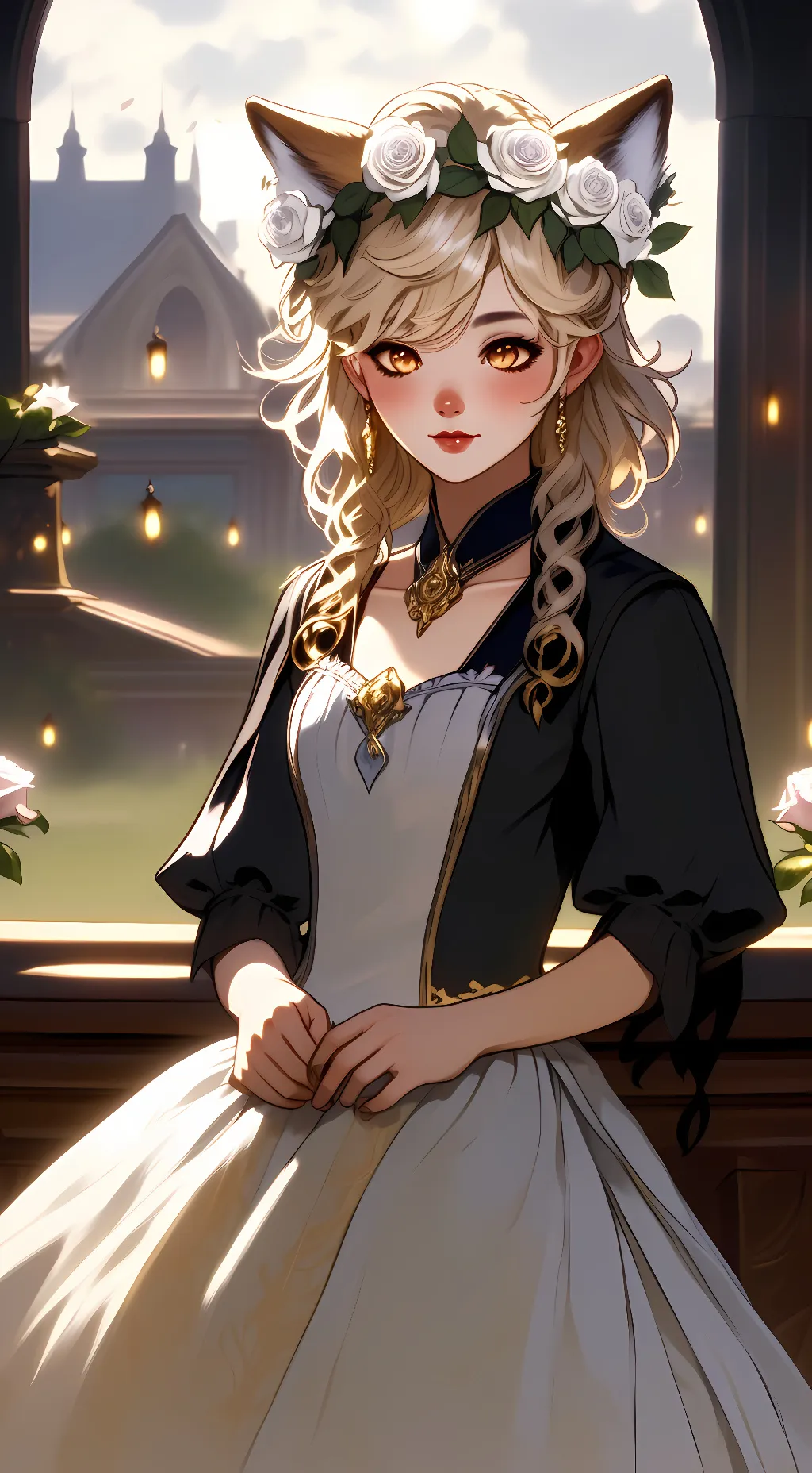 ai character: Crystal background