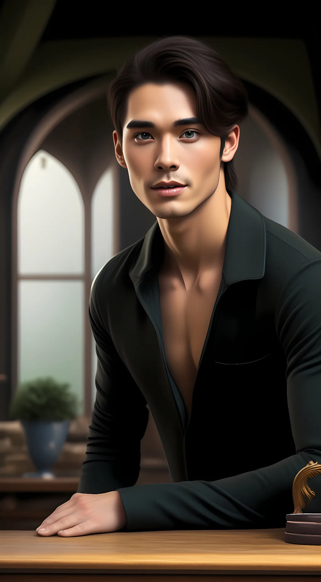 ai character: ian background