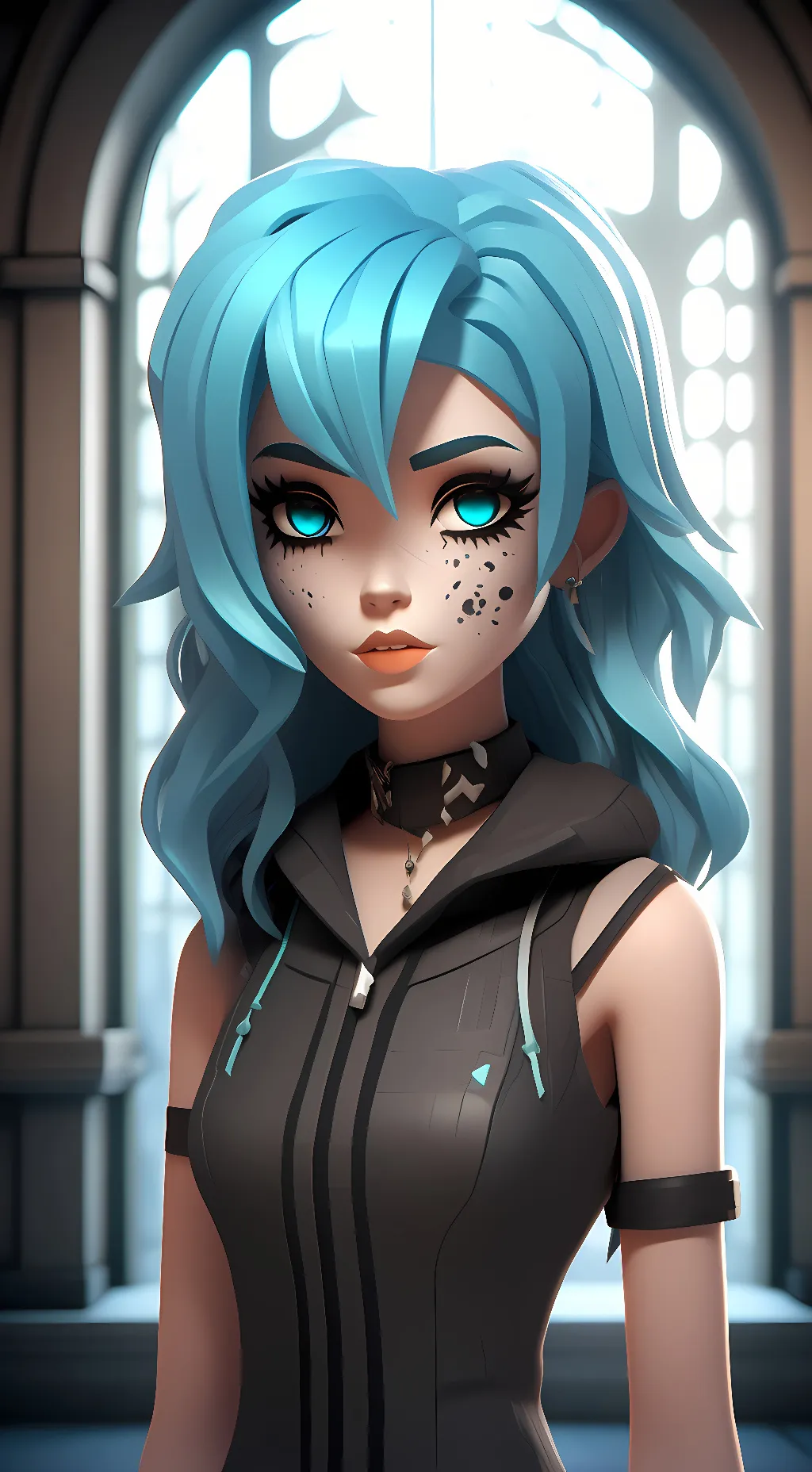 ai character: halt background