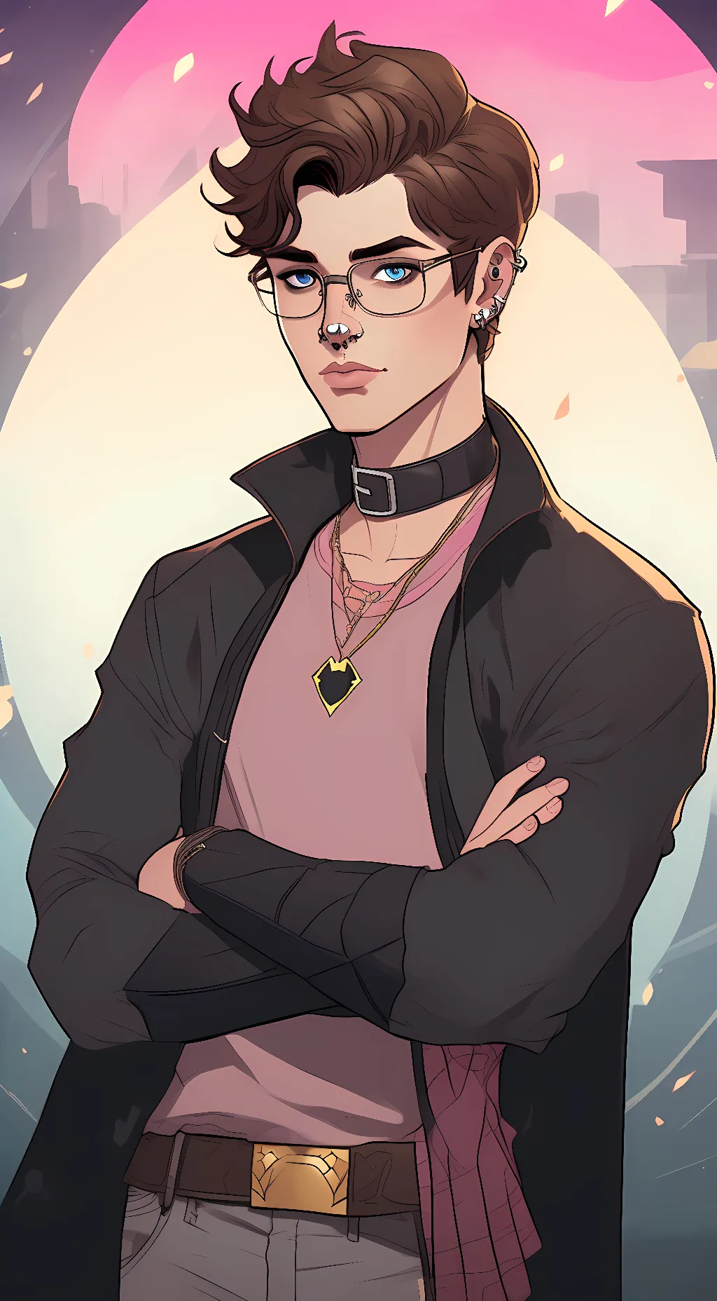 ai character: Luke Daniels background