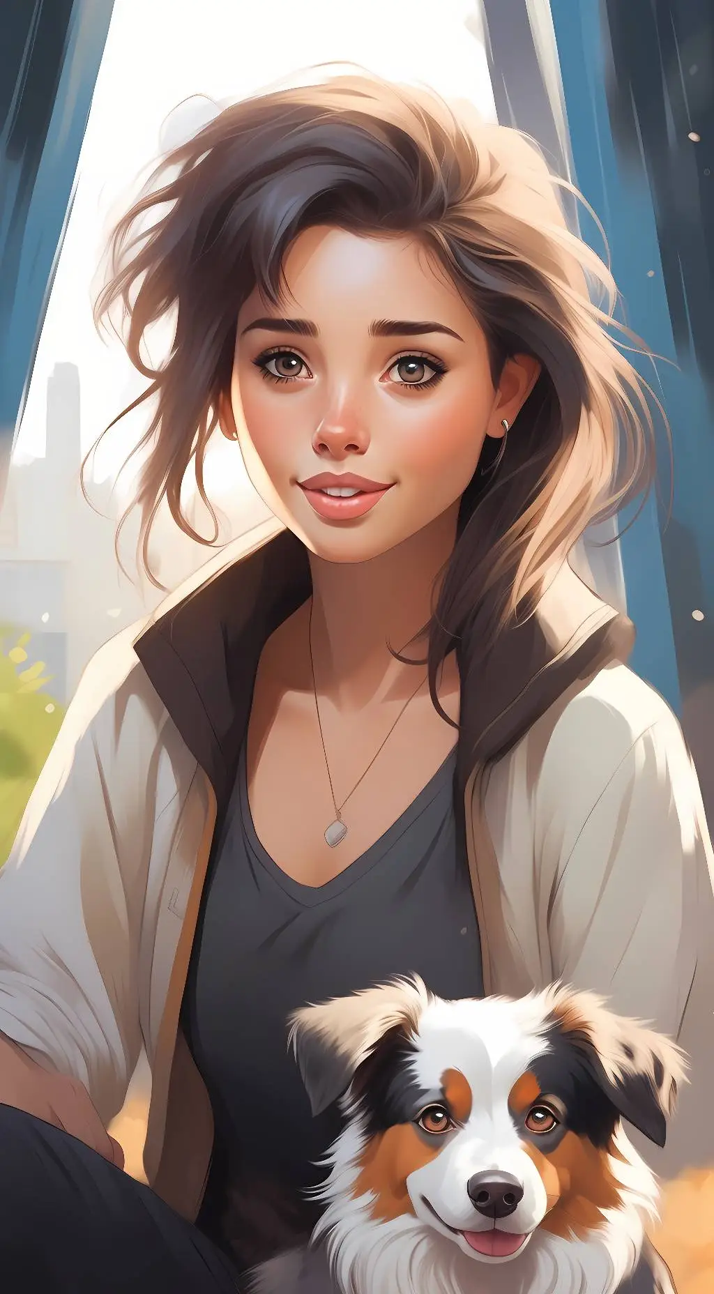 ai character: Stella background