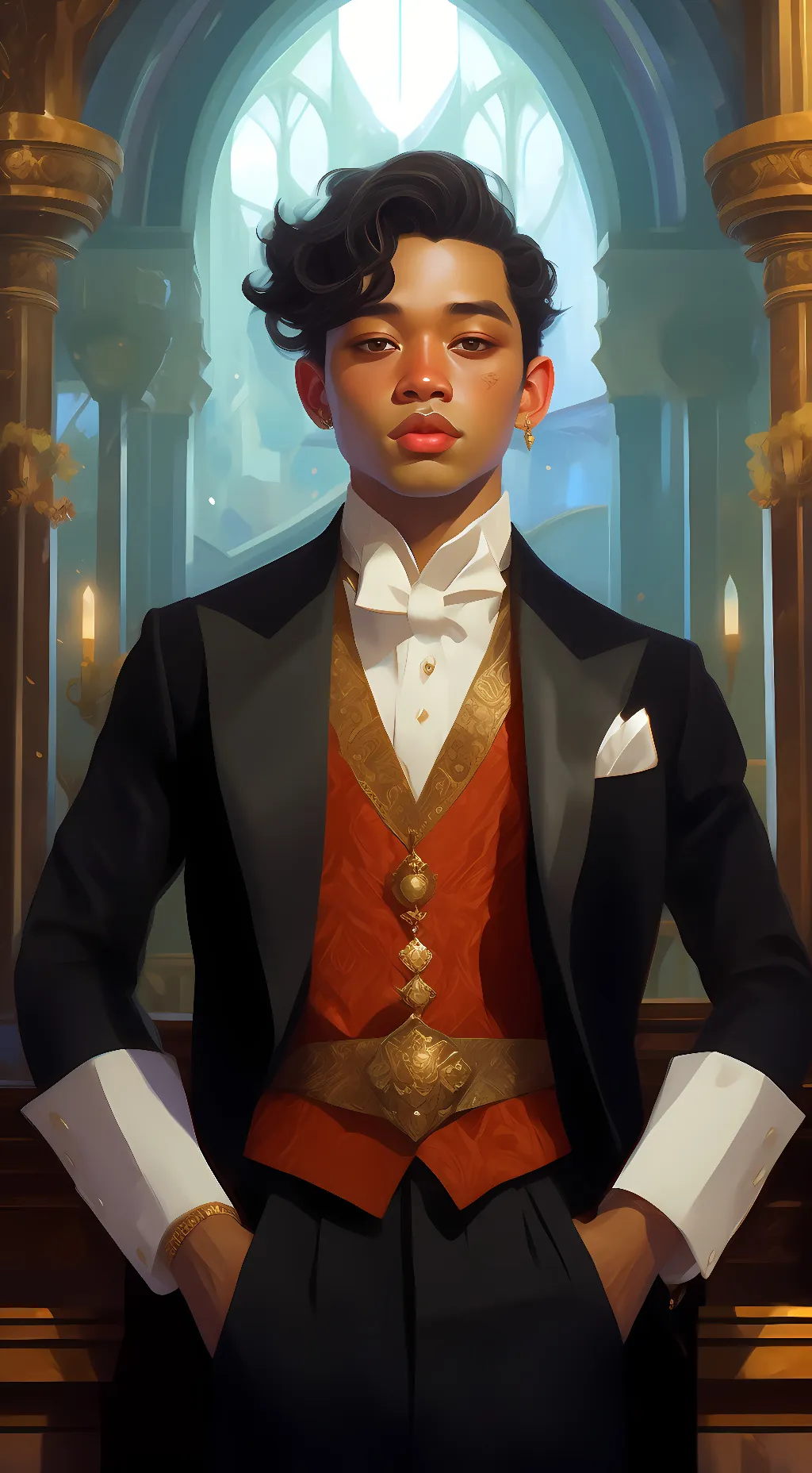 ai character: Zay background