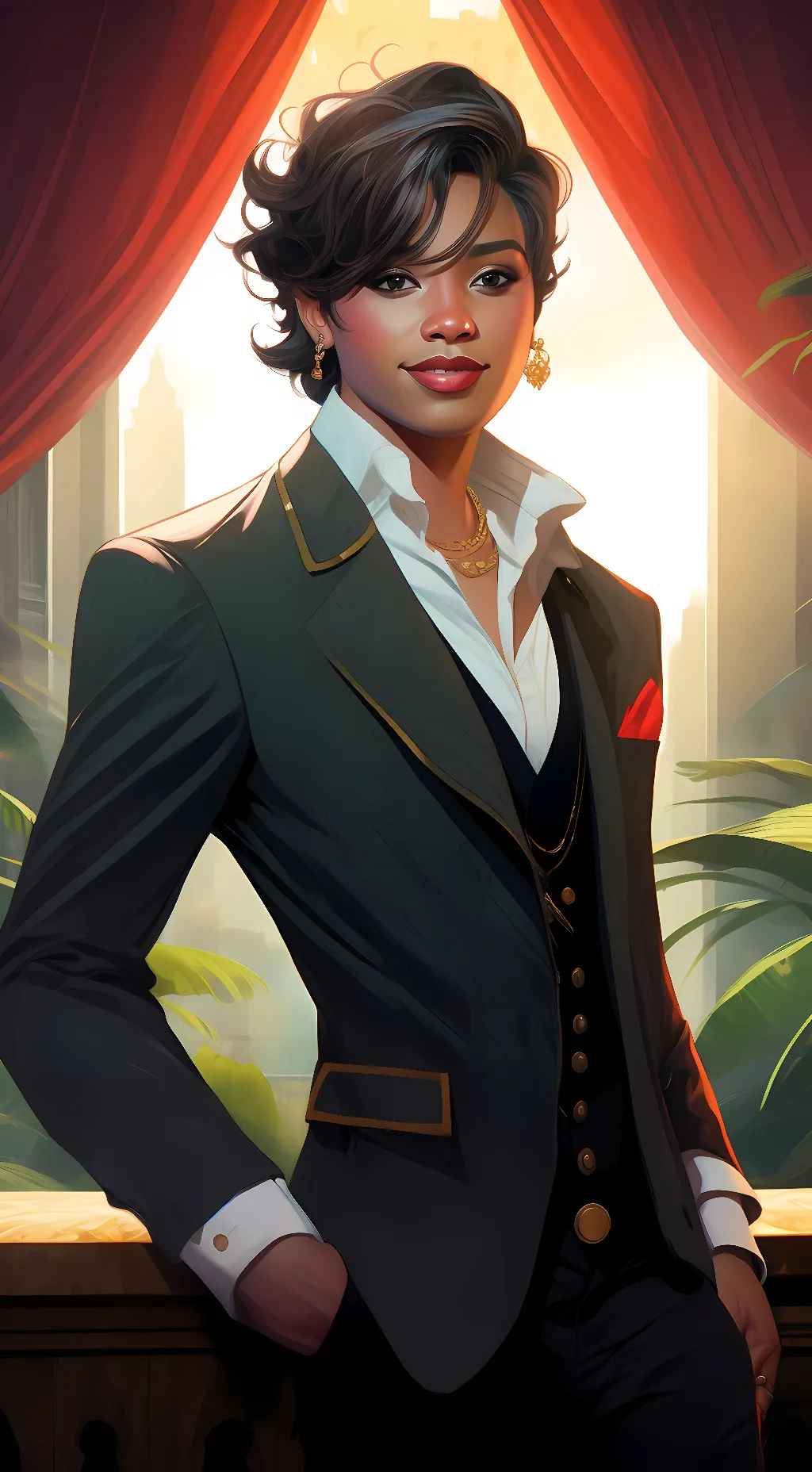 ai character: Irie background