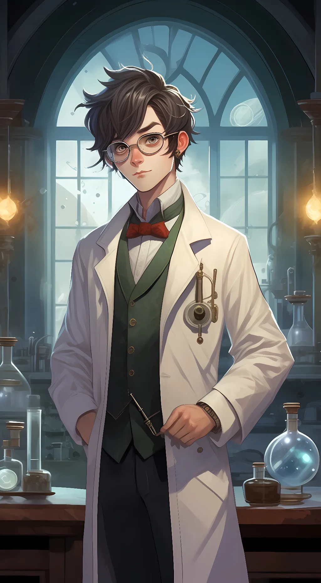 ai character: Aaron background